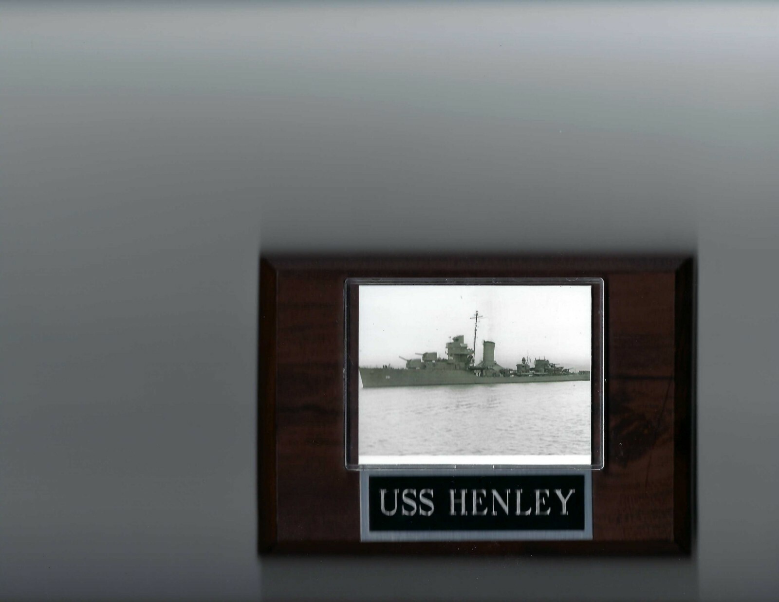 USS HENLEY PLAQUE NAVY US USA MILITARY DD-391 SHIP BAGLEY CLASS DESTROYER