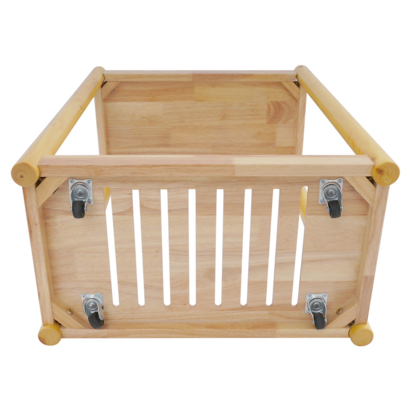 Wood Printer Stand Mobile Printer Table Under Desk Printer Cart 20kg/44lbs