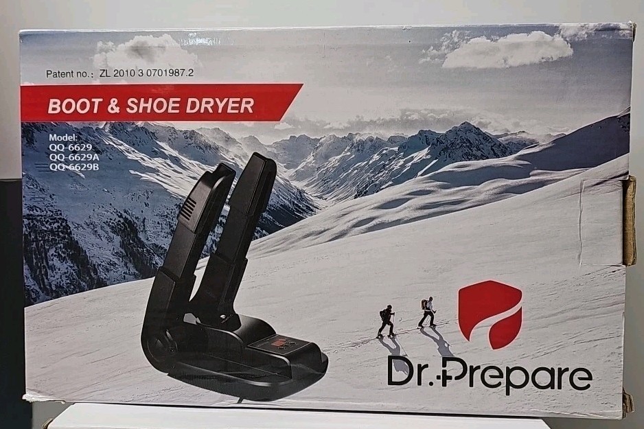 DR.PREPARE Boot Dryer Shoe Dryer Ozone, Glove Dryer & Boot Warmer w Heat Blower