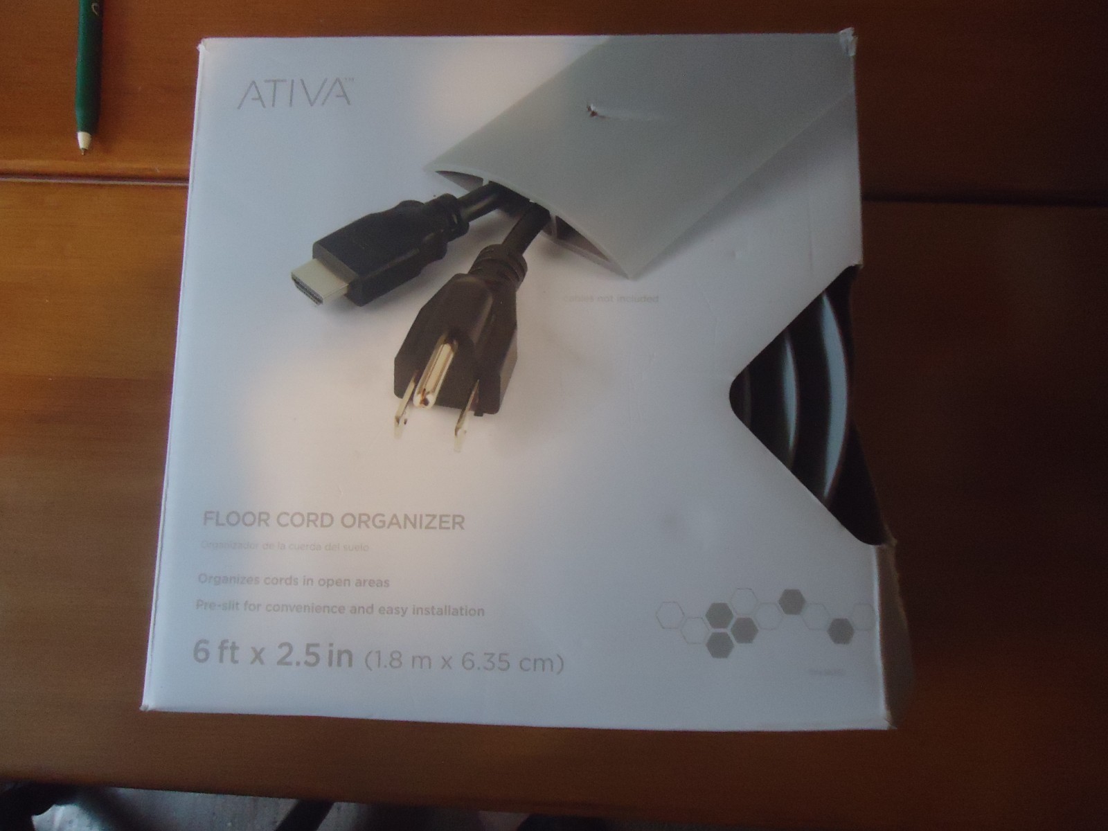 Ativa Floor Chord Organizer Brand New 6ft x 2.5 Inches
