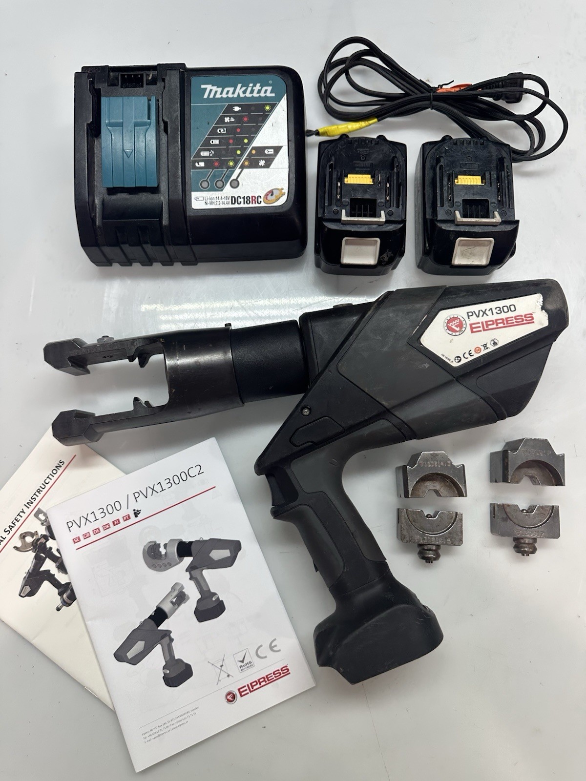 Elpress PVX1300 electric crimping tool system PVX 1300