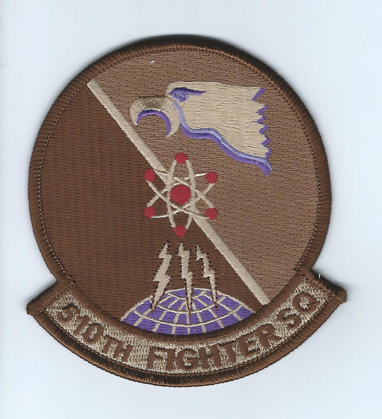 510th FIGHTER SQUADRON(THEIR LATEST 2015 OIR DEPLOYMENT) desert patch