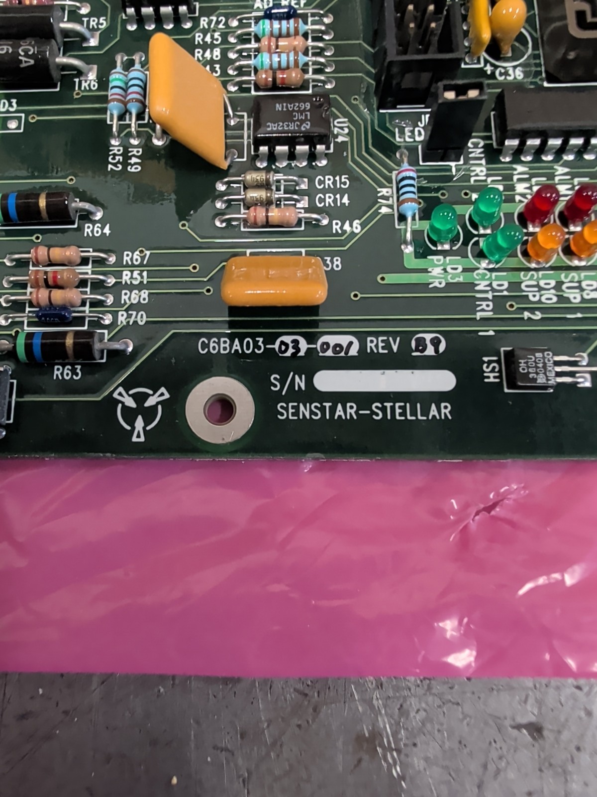 Senstar-stellar C6ba0303-001 Pulled From Working Security System