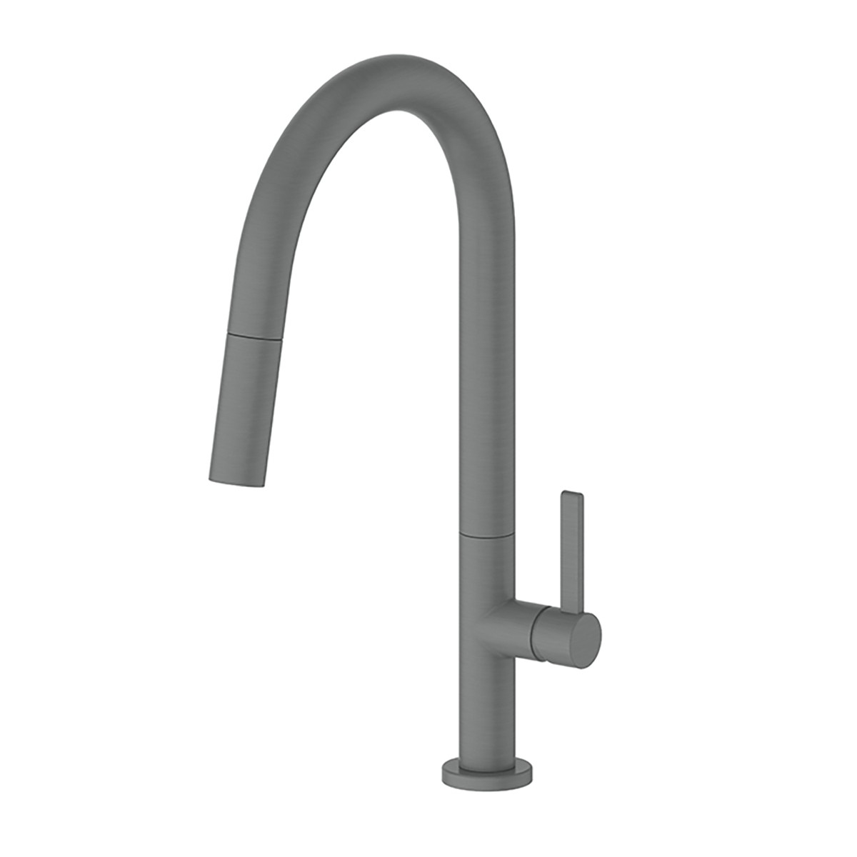 New Kitchen Sink Mixer Tap Pull-Down Gun Metal Greens Tapware Luxe 18102549