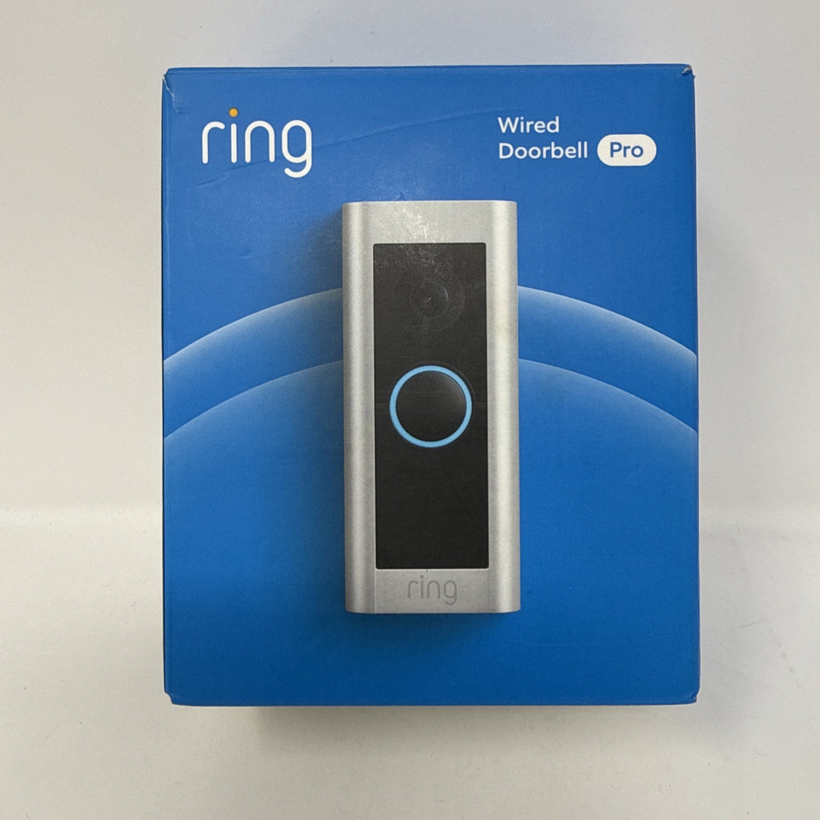 Ring - Wired Doorbell Pro Smart WiFi Video Doorbell - Satin Nickel