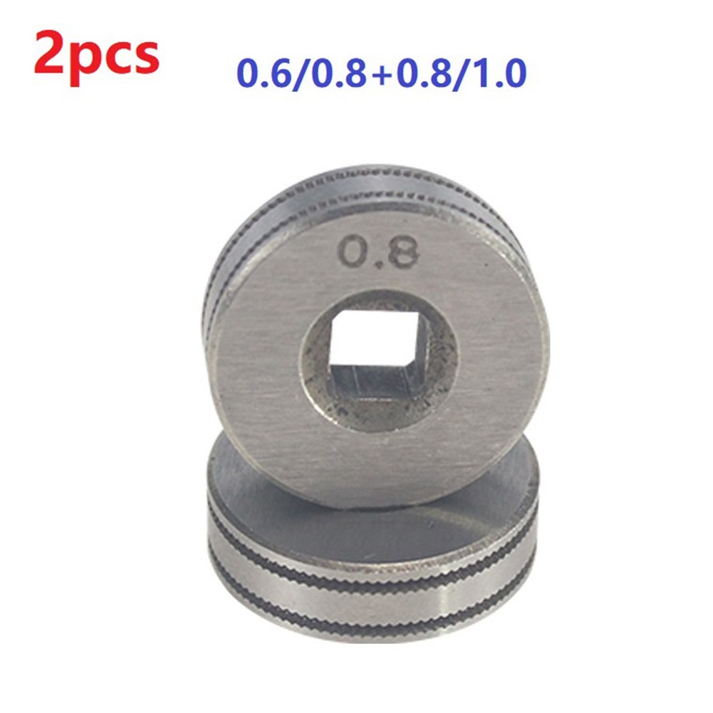 2 pc s Wire Feed Roller Parts Bearing steel 0.6-0.8/0.8-1.0 for mig for welder