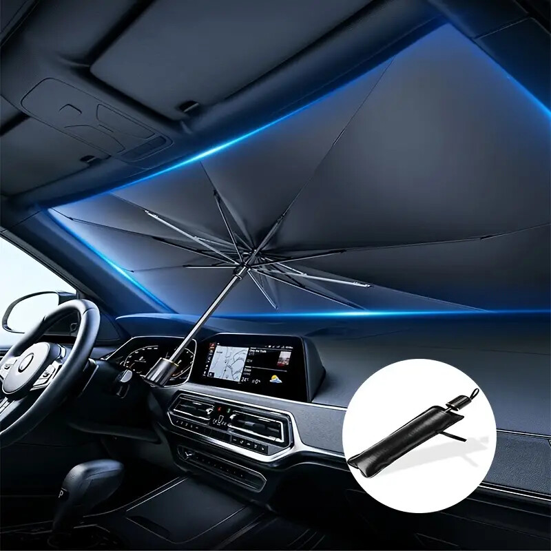 Foldable Large Sun Shade Truck Van Car Windshield Visor UV Block Cover Protector