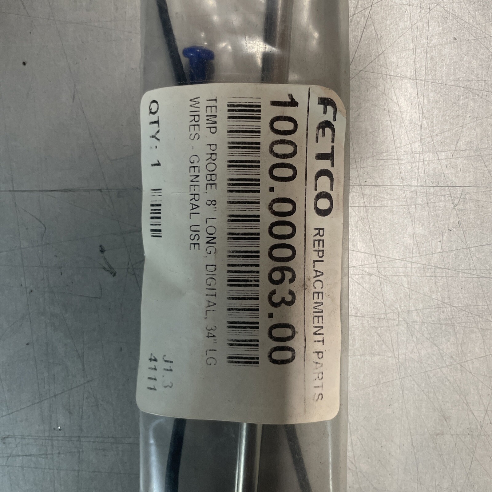 Fetco Temp. Probe, 8 Long, Digital, 1000.00063.00