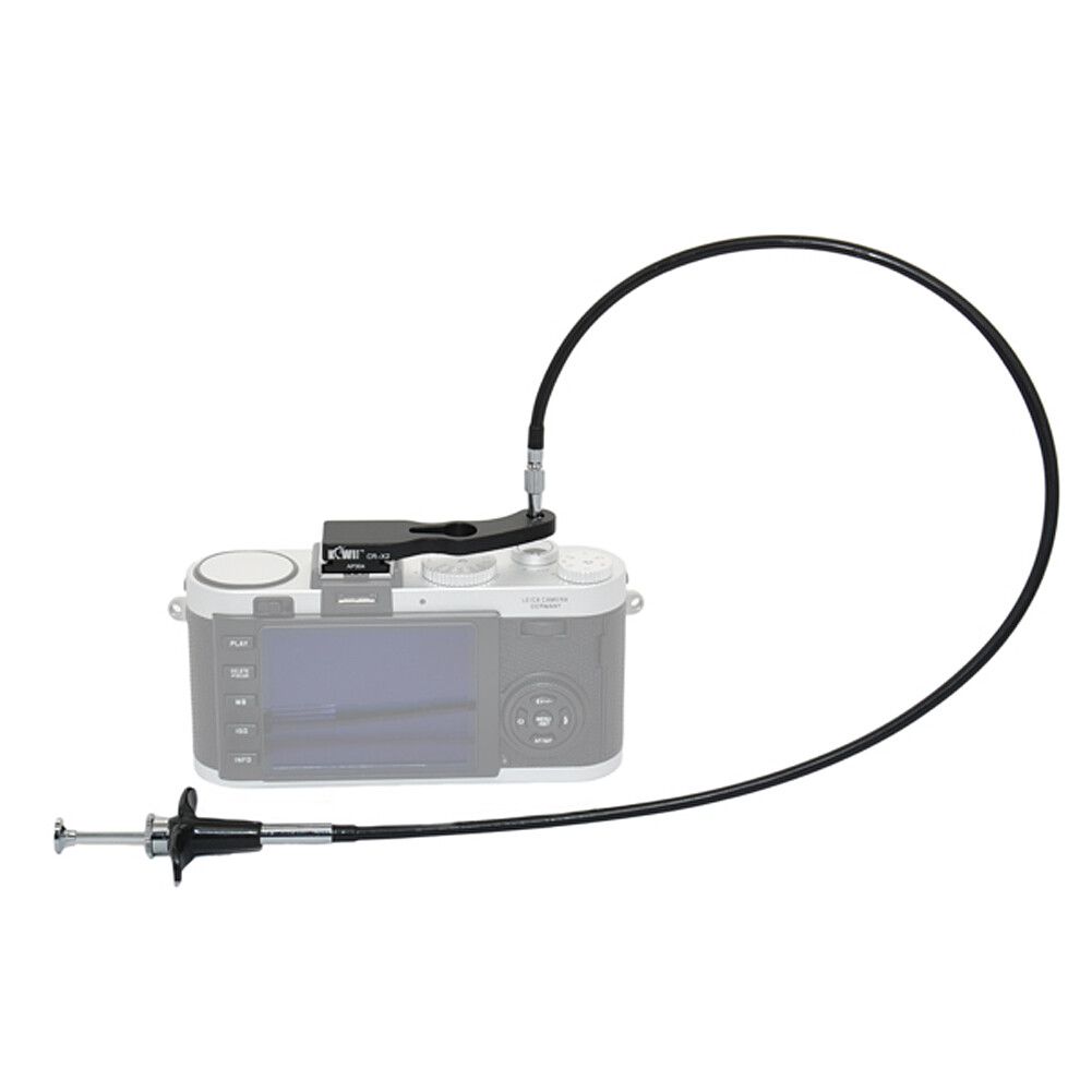 JJC Metal Lock Shutter Release Adapter +40cm Mechanical Cable Leica X2 Camera