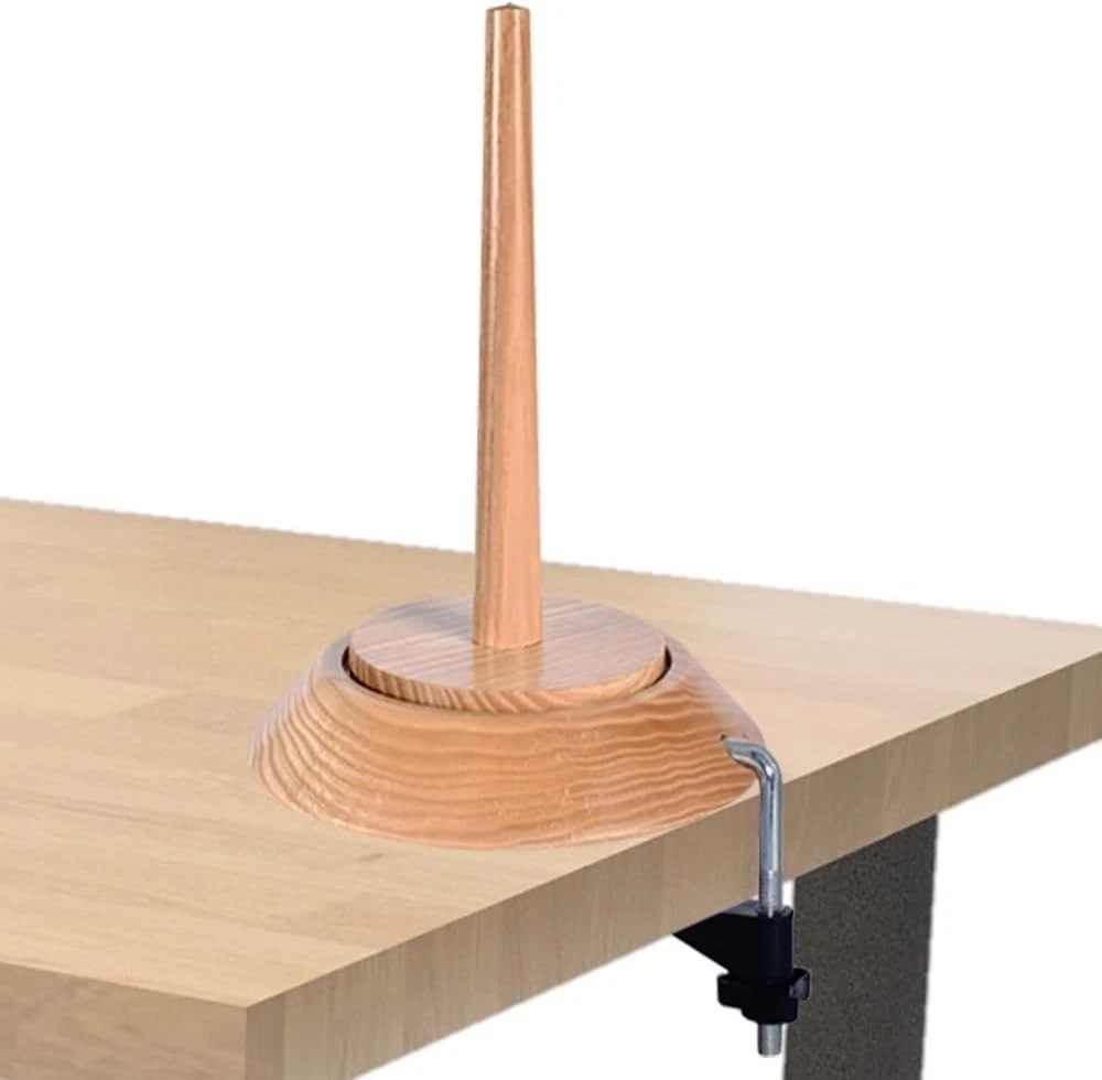 Versatile Yarn Spool Rack - 22 lb Capacity with Effortless Assembly & Stability