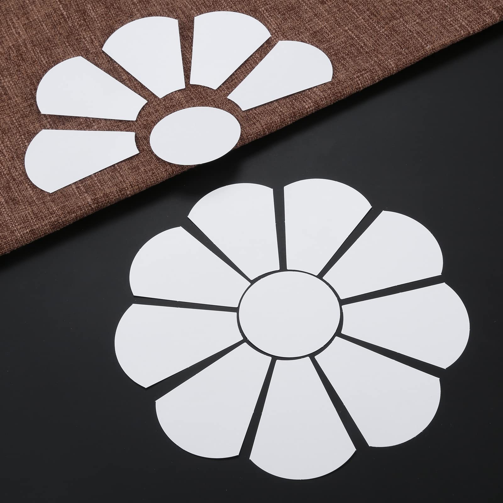 44 Pcs Paper Quilting Template, , Reusable, Flower Shape Paper Piecing Stenci...