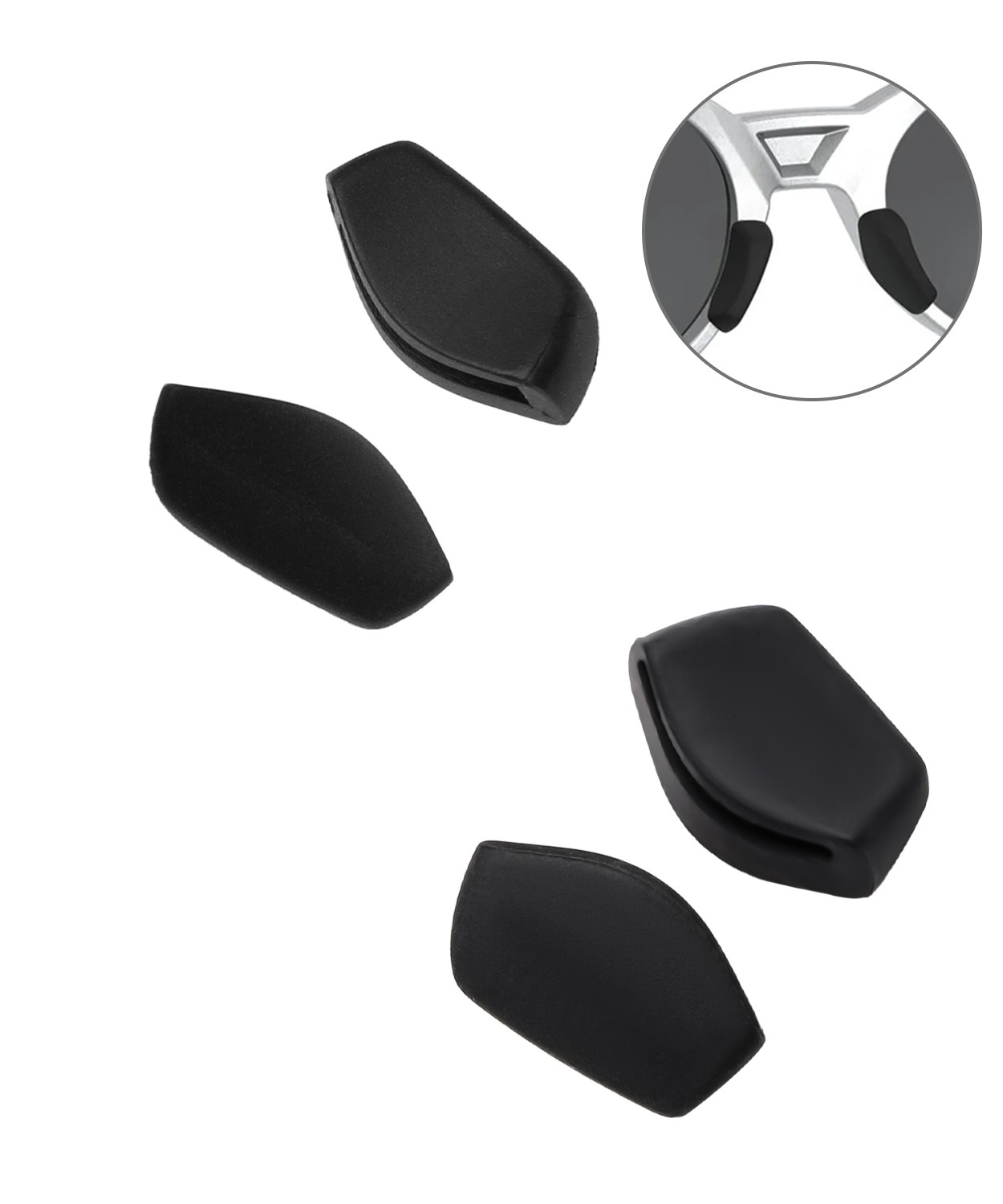 Anti-Slip Nose Pads Replacement Nose Pieces for Oakley Eye Jacket Redux OO9438