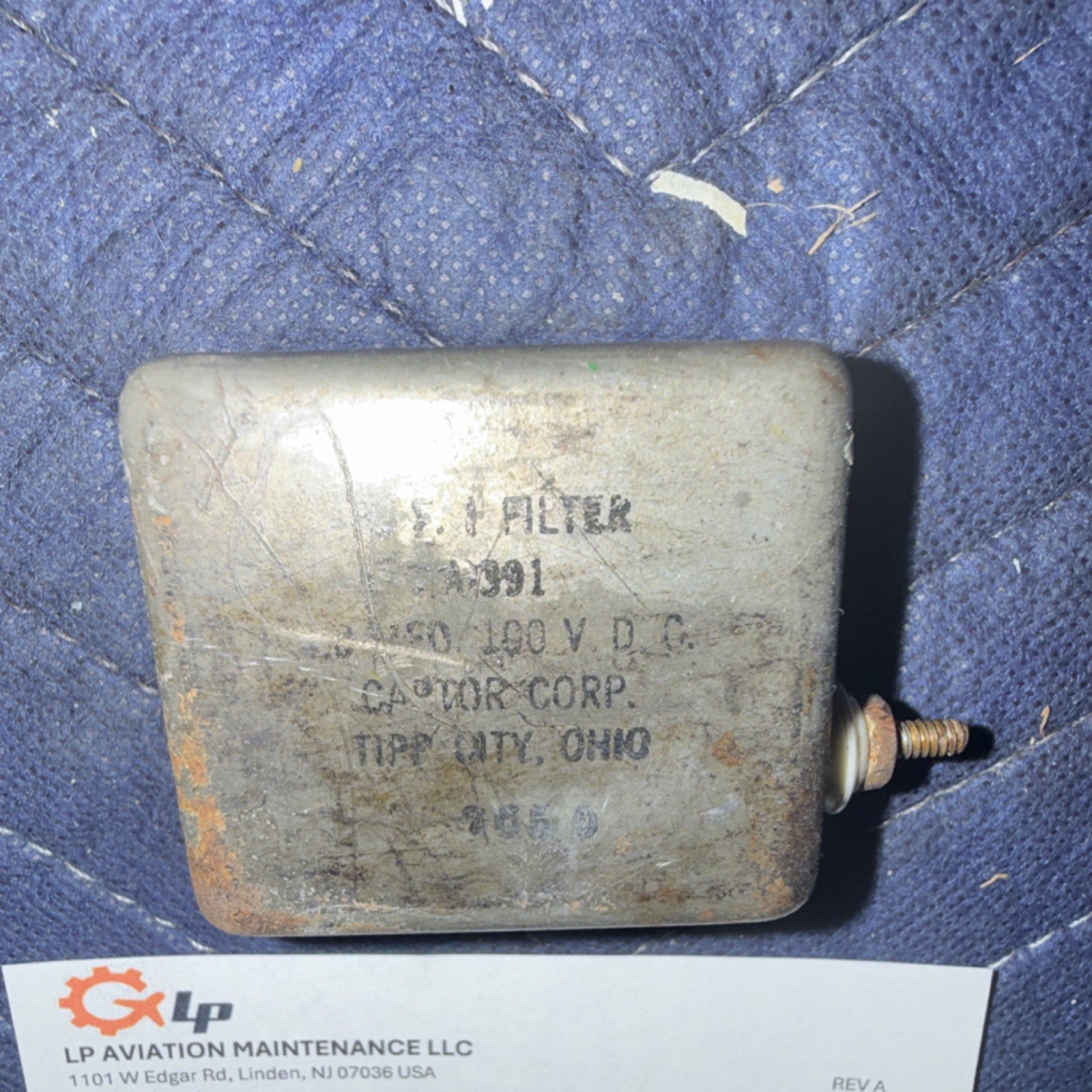 A-391 R.F.I Filter Used Good Condition