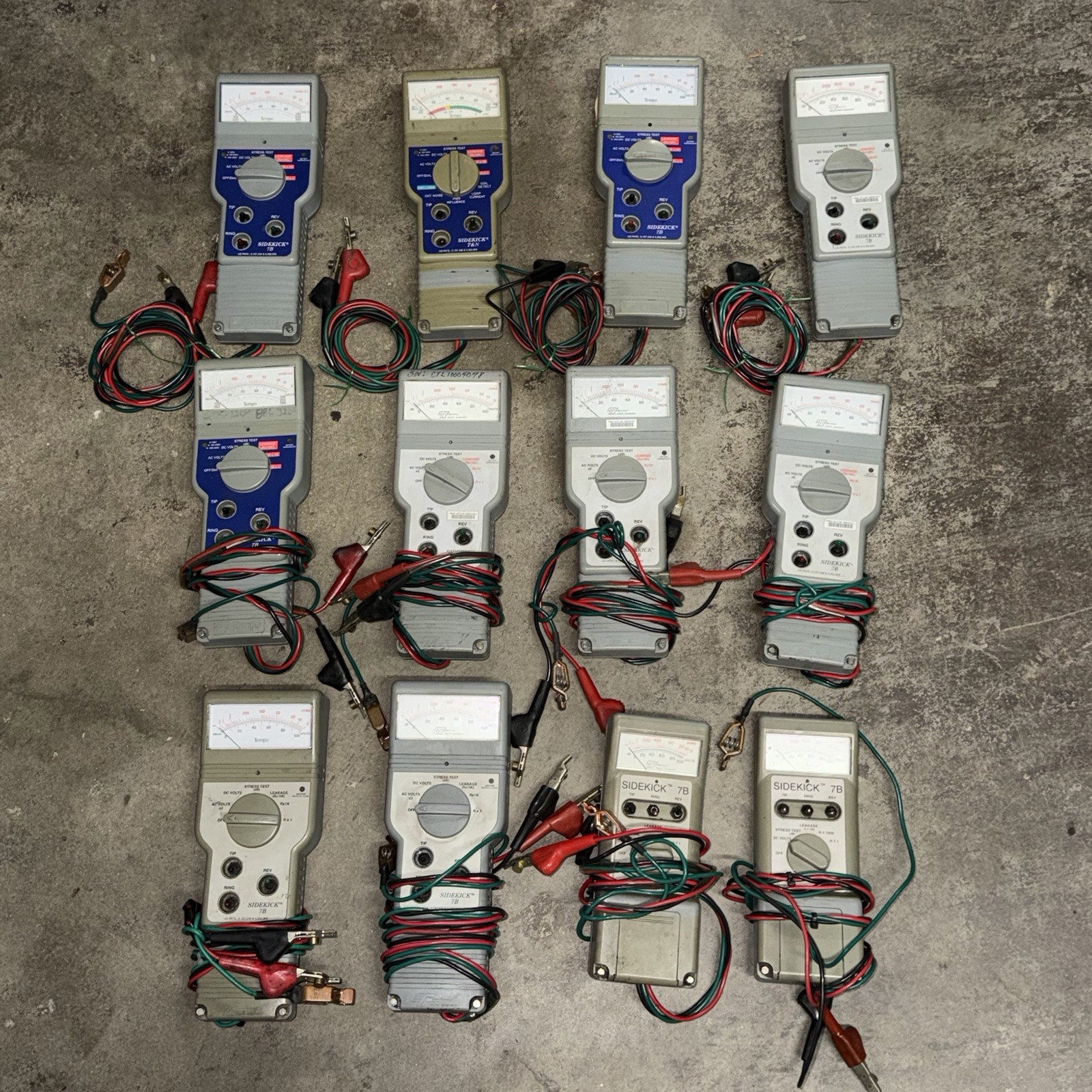 Lot Of 12 Tempo SideKick 7B T&N