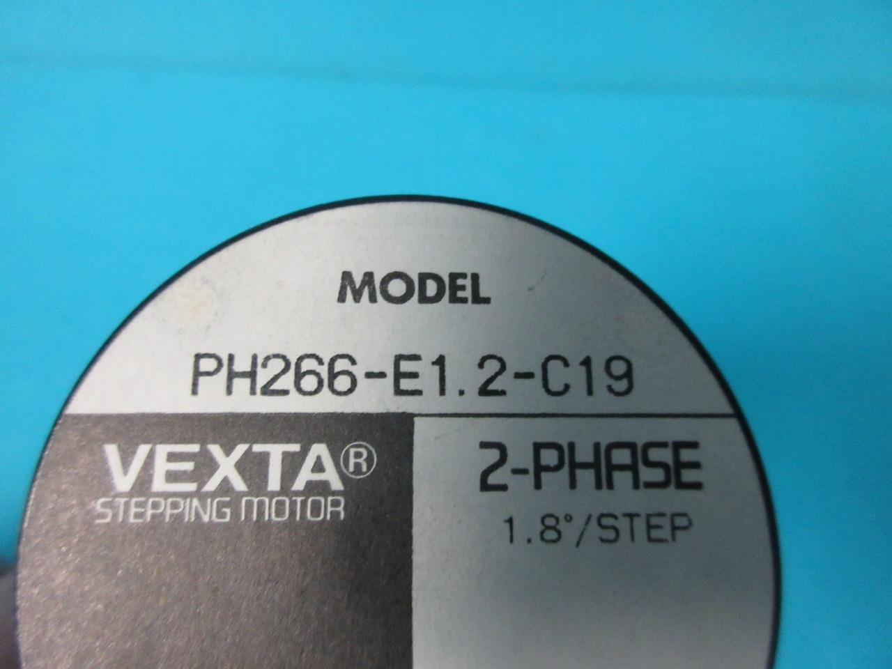 ORIENTAL MOTOR VEXTRA STEPPING MOTOR 2- PHASE PH266-E1.2-C19 6V DC 1.8" STEP WP7