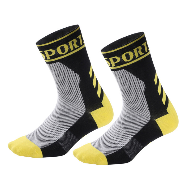 Cycling Socks Mens Womens Riding Bicycle Bike Sport Ankle Socks XC BMX MTB Black