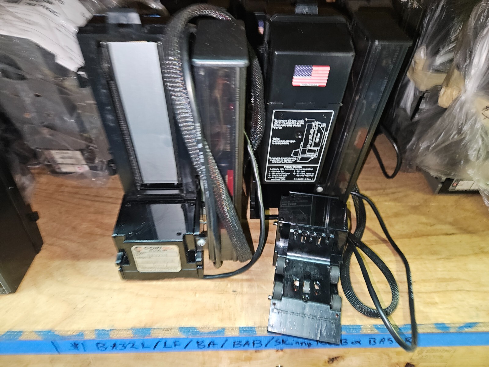 FULLY WORKING! Coinco BA32SA Snack Bill Acceptor Validator Vending Arcade 24 v