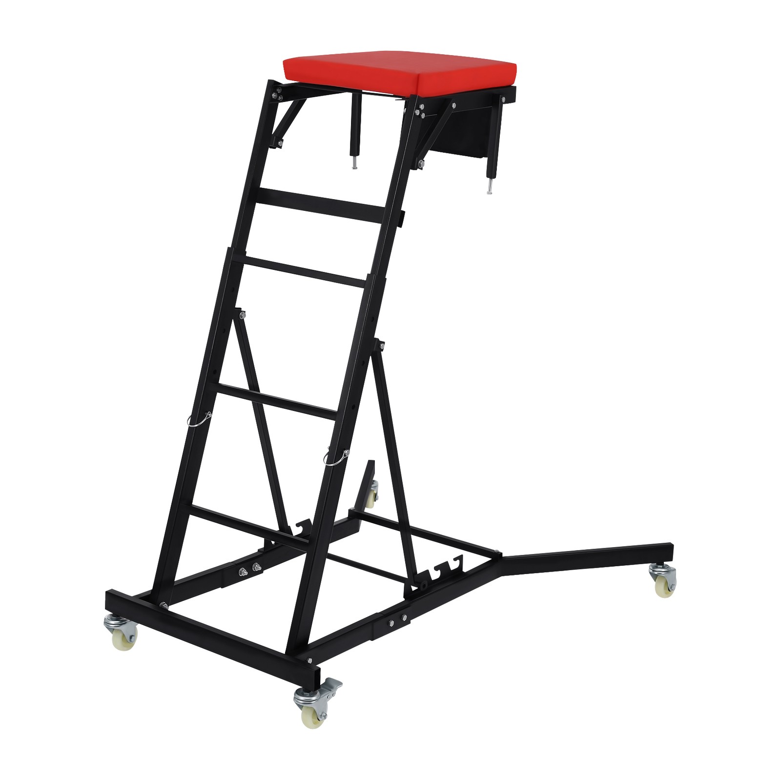 400lbs Engine Access Topside Workshop Creeper Adjustable Height Ladder 4 Wheels