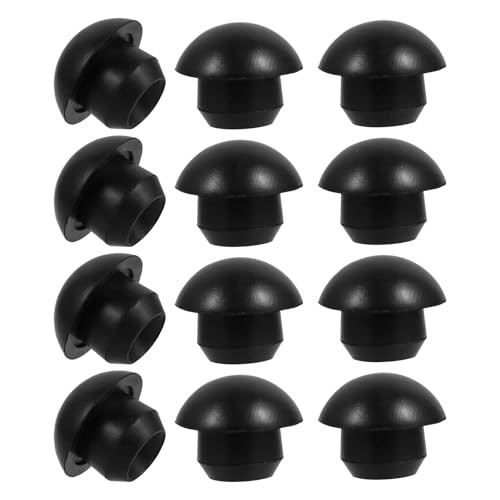 12 PCS Bottle Jack Oil Filler Plugs, Rubber Conical Car Hydraulic Jack Oil