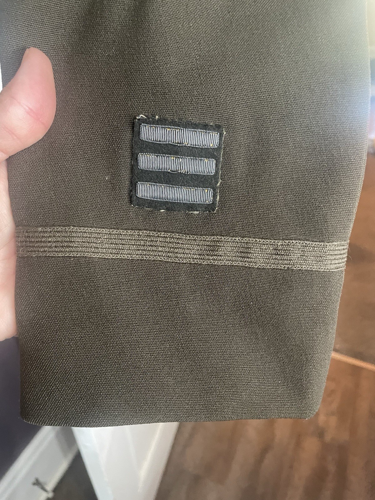 WW2 9th AAF Bullion Patch Majors Uniform With Pants