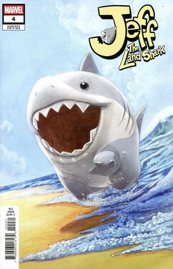 Jeff The Land Shark #4 Mitsuhiro Arita Variant Cover 9/24 Marvel Comics