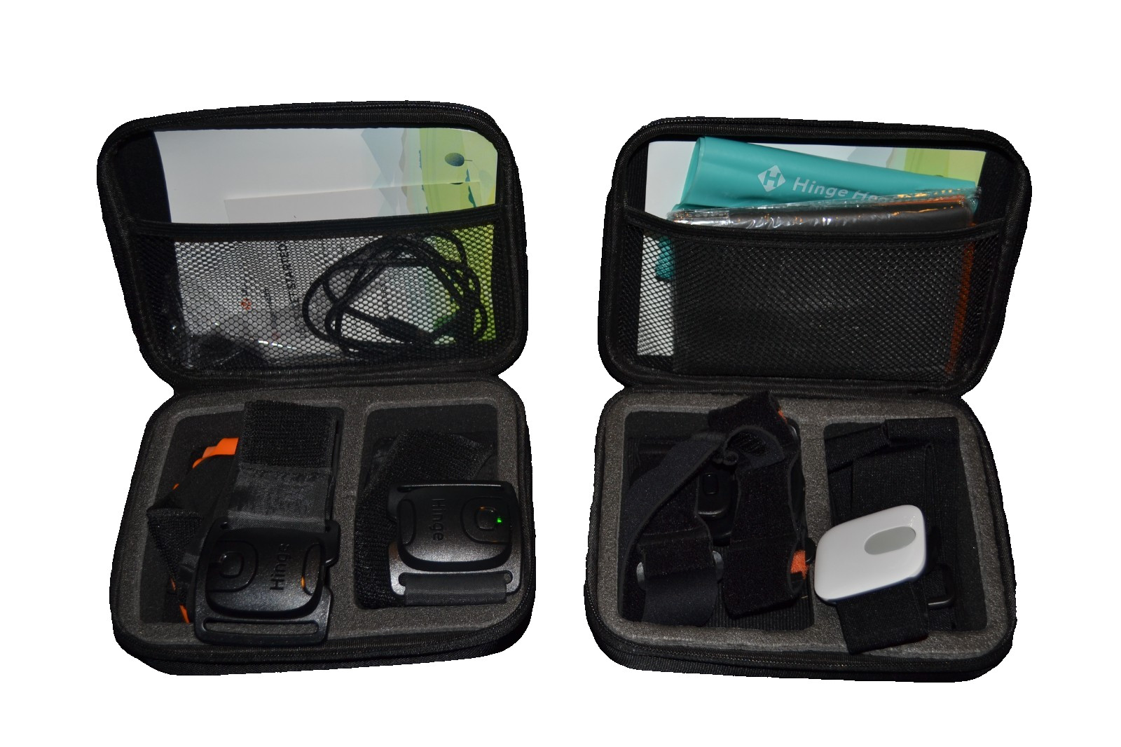 Hinge Health Exercise Sensors for Back and Knees Sensors and Straps Kit w/Case