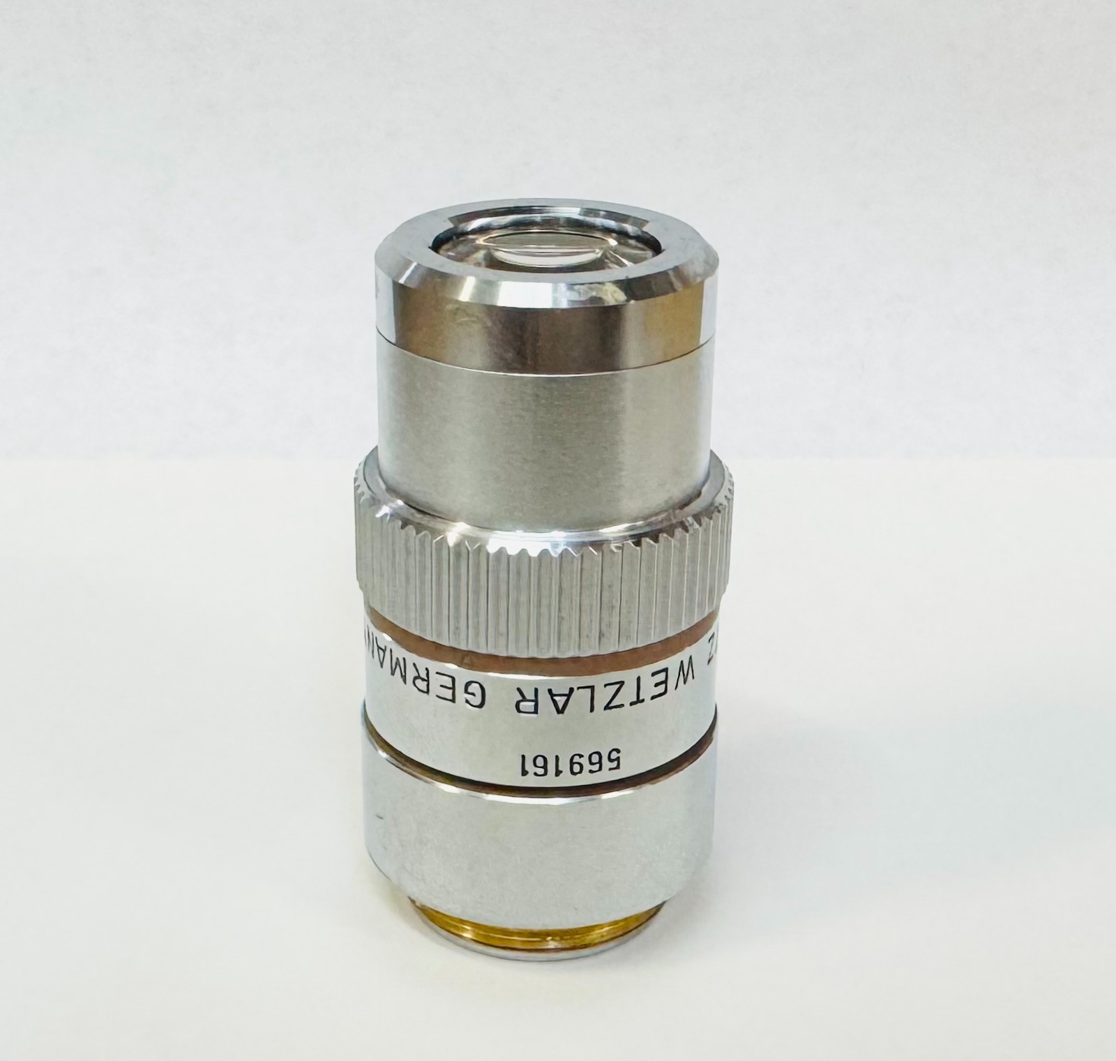 Leitz PL Plan 3.2X/0.06 Infinity Corrected Microscope Objective Lens RMS Thread