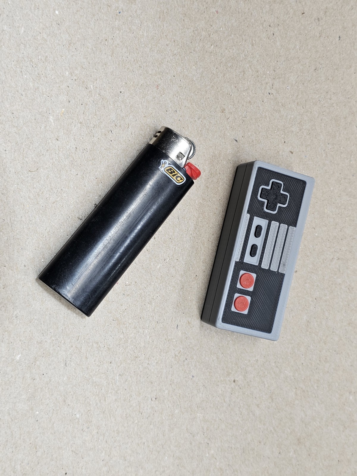 NES Controller BIC Lighter Cover