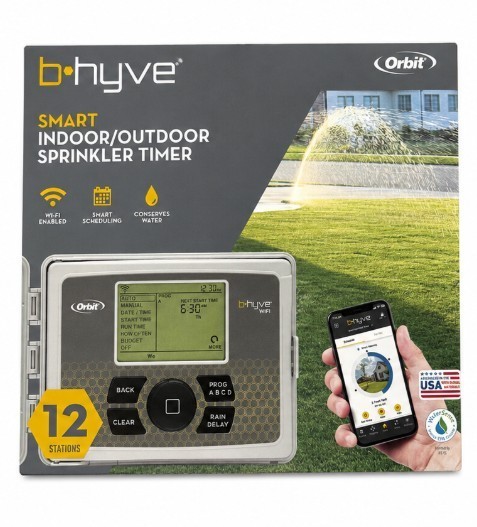 Smart WiFi 12 Station Sprinkler System Controller