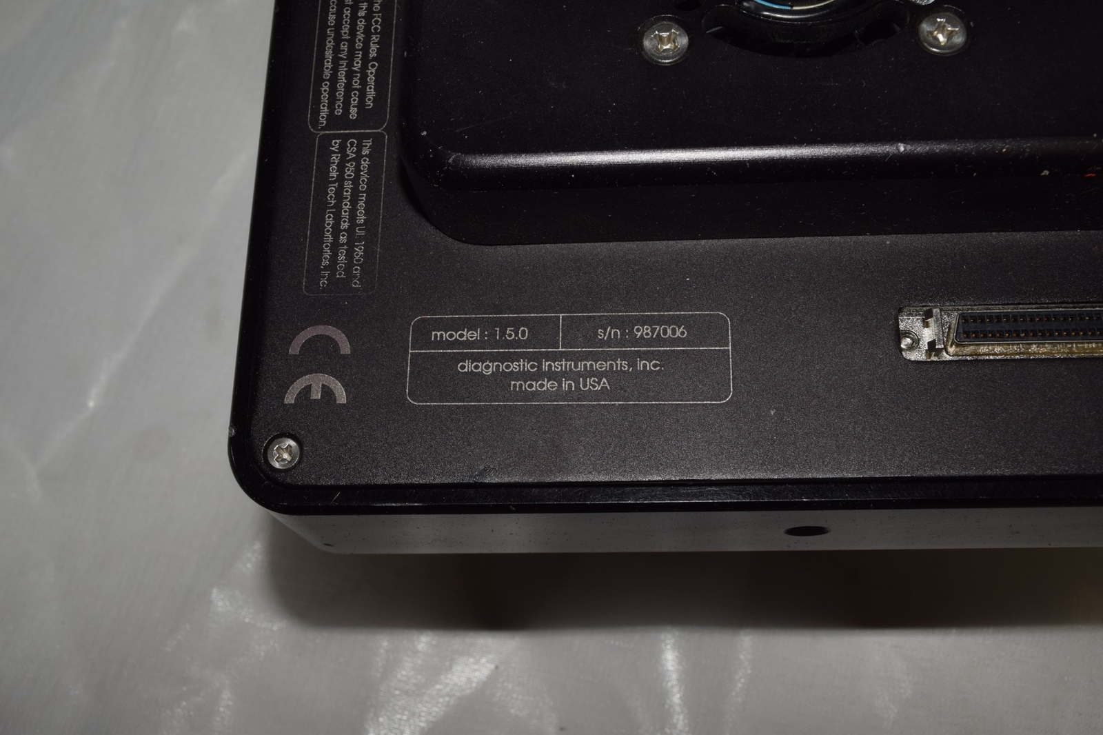 DIAGNOSTIC INSTRUMENTS INC SPOT MODEL 1.5.0 MICROSCOPE CAMERA (DEC36)
