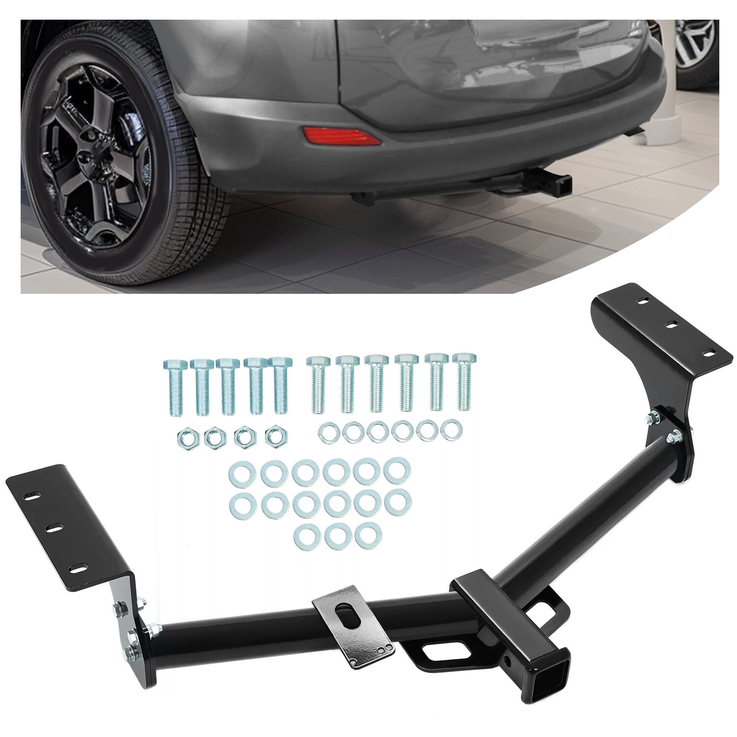 For Toyota RAV4 2006-2017 2018 Class3 Trailer Towing Hitch Receiver Black NEW