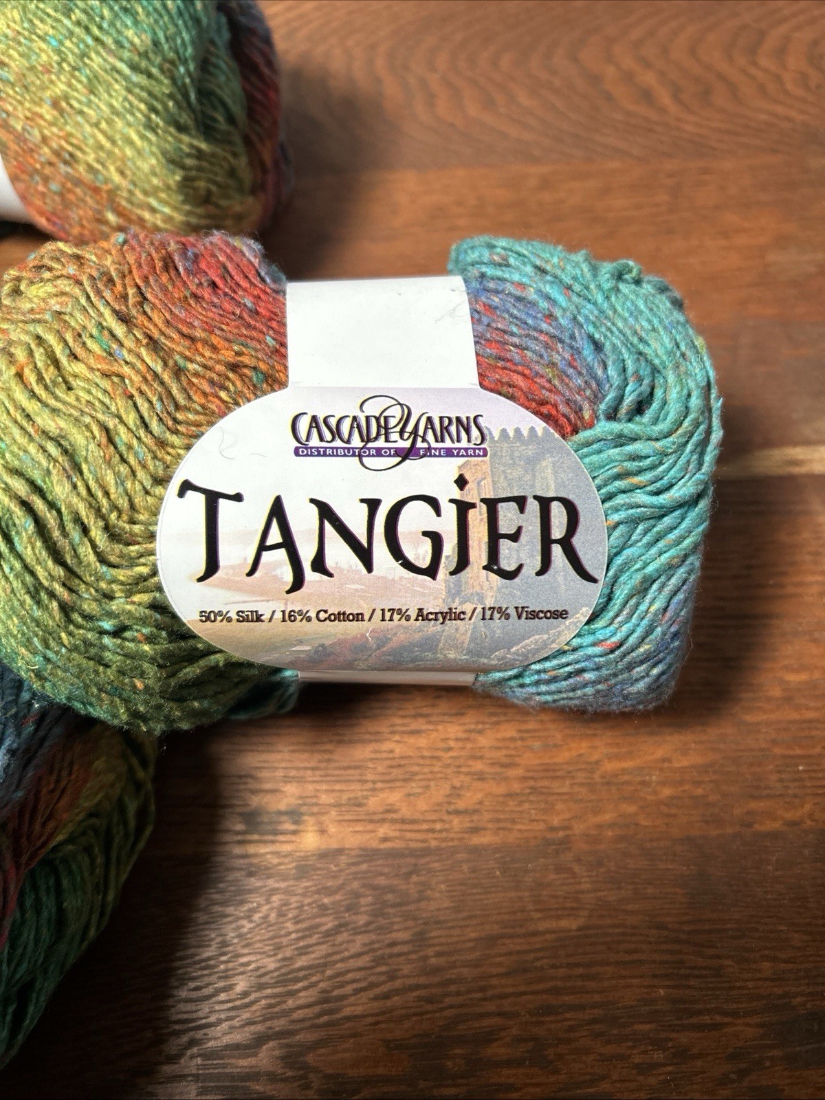 Cascade Yarns TANGIER Yarn. Skein Of 100g. New. Color 03 Lot 1