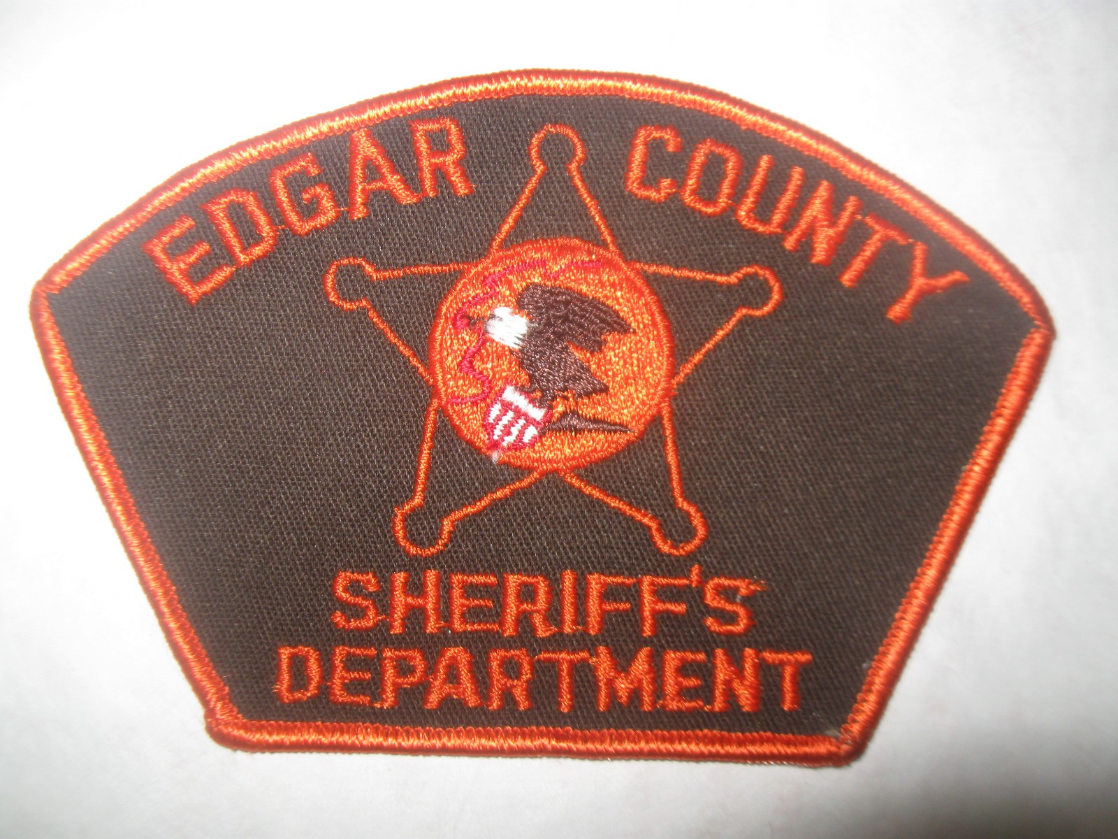 EDGAR COUNTY ILLINOIS SHERIFF POLICE PATCH