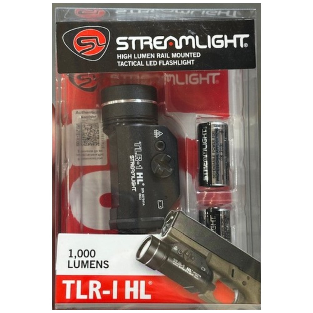 TLR-1 HL 1000LM Tactical Flashlight Black – USA Shipping