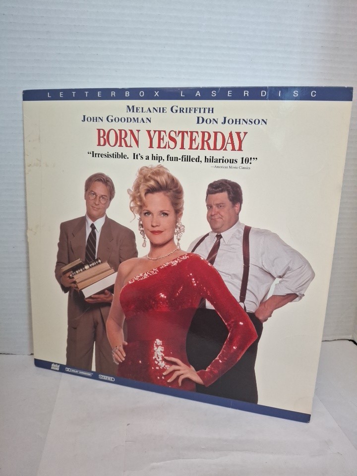 Born Yesterday (1993,LASERDISC) Melanie Griffith ,John Goodman,gr