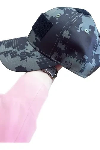 Gorra Protactic Pixel Us4ces Marina Verde Unitalla Pixel Mexicano