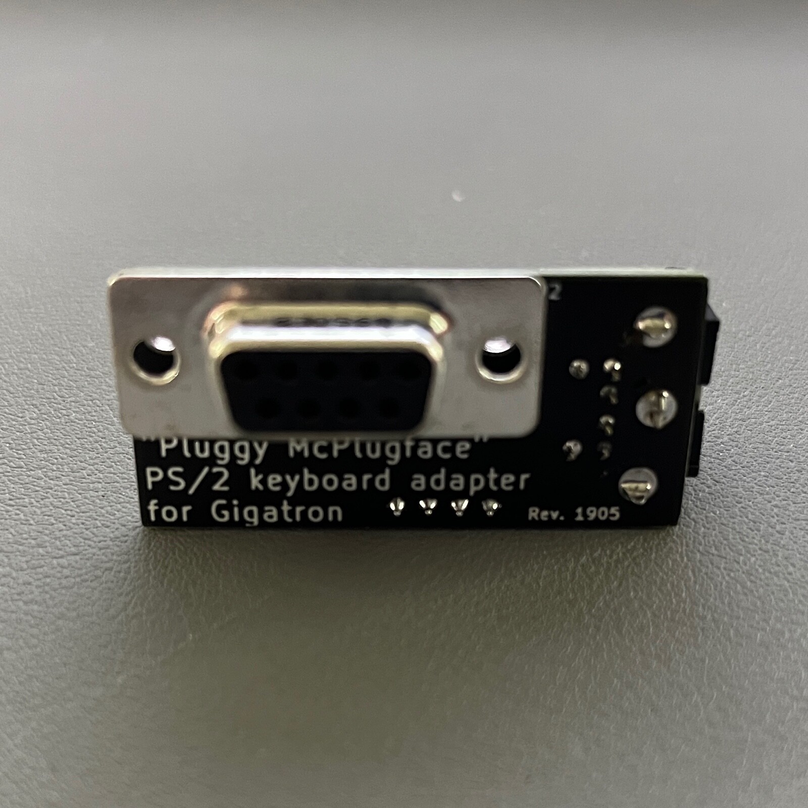 Fully Assembled Gigatron 8 Bit TTL Micro Computer with Pluggy McPlugface Adapter