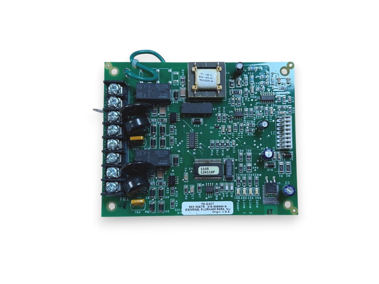 Siemens FS-DACT FireSeekerDigital Alarm Communicator Board