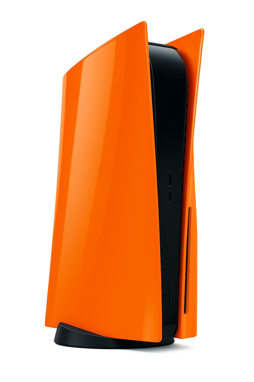 Cosmic Orange PS5 Cover Plates for Playstation 5 Disk Edition, Replacement Shell