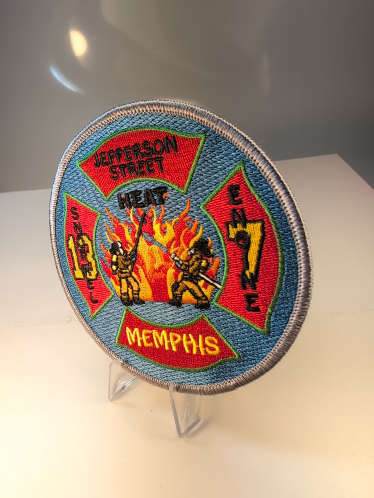 Memphis Engine-7 / Snorkel-13 "Jefferson Street", TN fire patch
