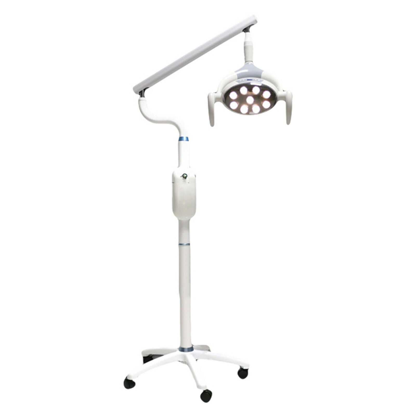 28W Dental 9 LED Lamp Cold Surgical Light Shadowless Operating Lamp Floor Type