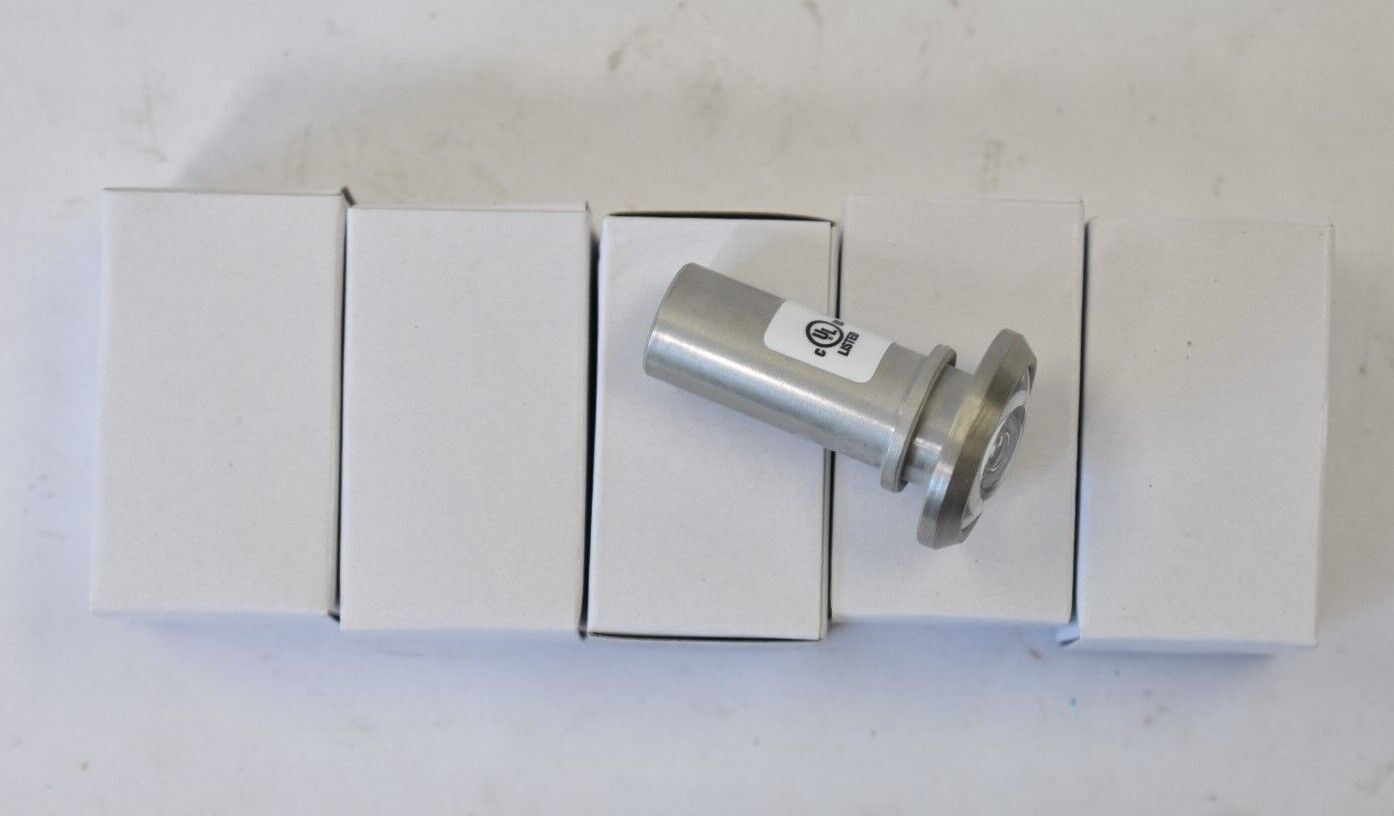 Lot of 5 Rockwood Wide Angle Door Viewer Assa Abloy For 1-3/8" To 2-1/8" Door
