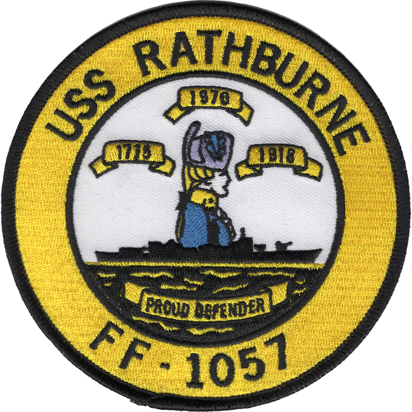 USS Rathburne FF-1057 Patch