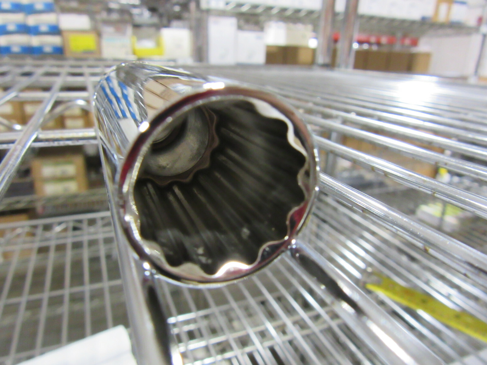 Cougar Pro by Wright E4622 Deep Chrome Socket 1/2" Drive 11/16" 12 Point NEW!!!