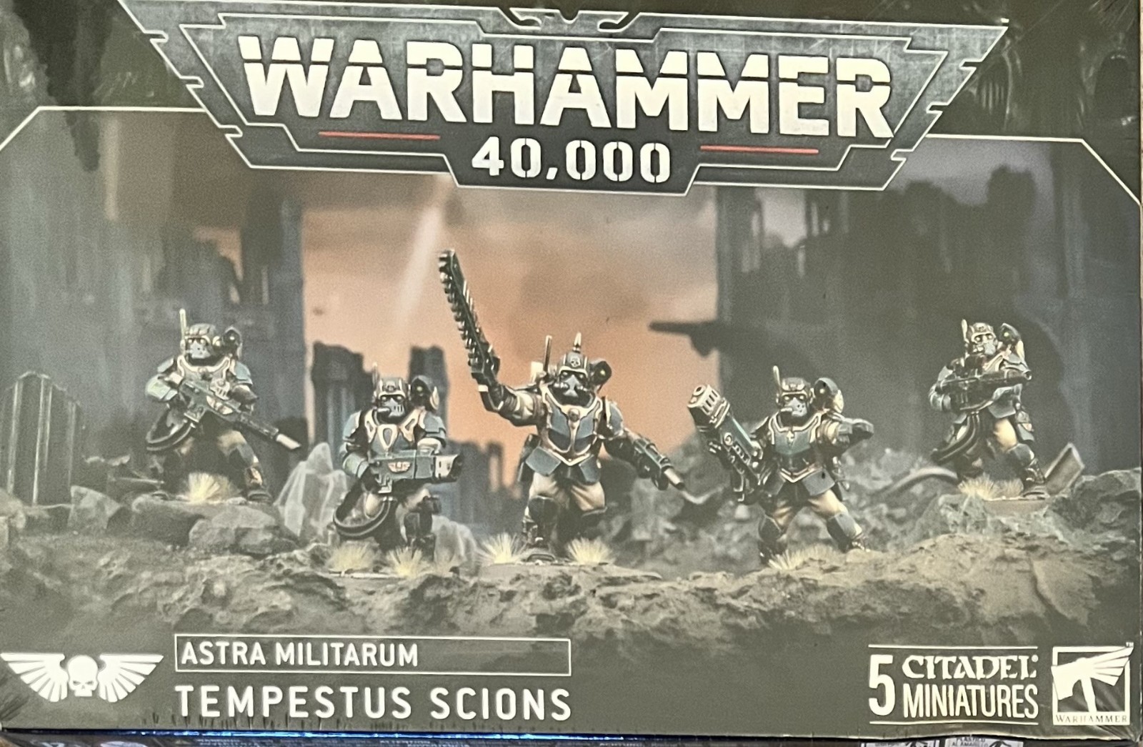 WARHAMMER 40K 40,000 ASTRA MILITARUM TEMPESTUS SCIONS 47-15 NEW FACTORY SEALED