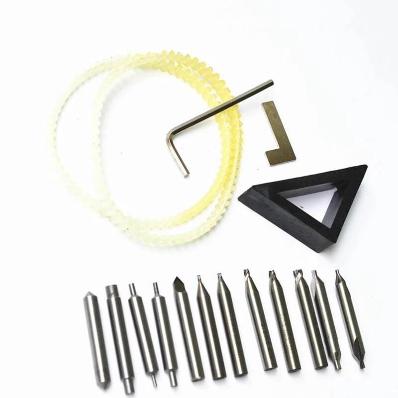 Full Set End Mills Cutter for All Vertical Key Copy Cutting Duplicating Machine