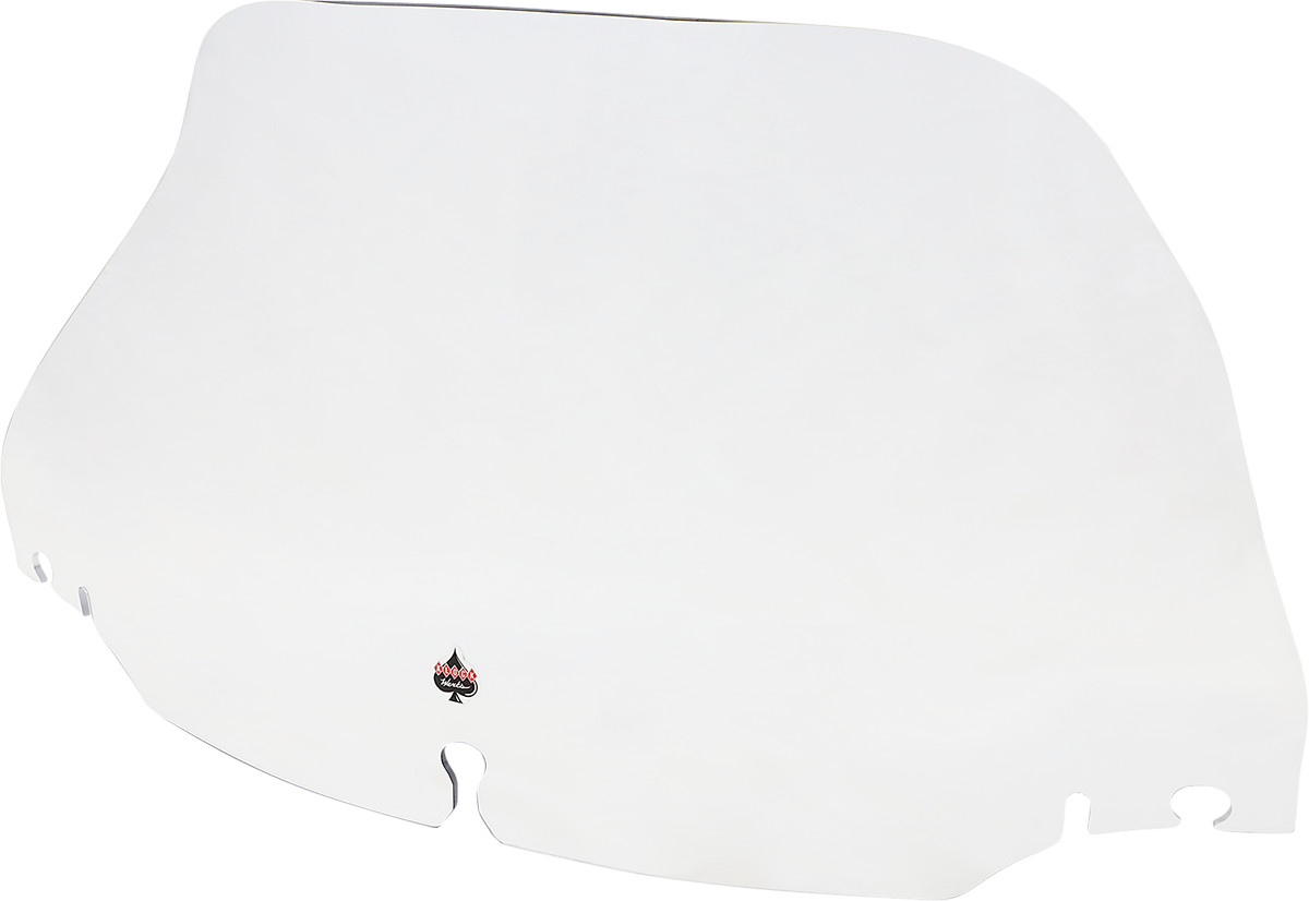 Klock Werks Flare 10.5" Clear Motorcycle Windshield 1996-2013 Harley Touring