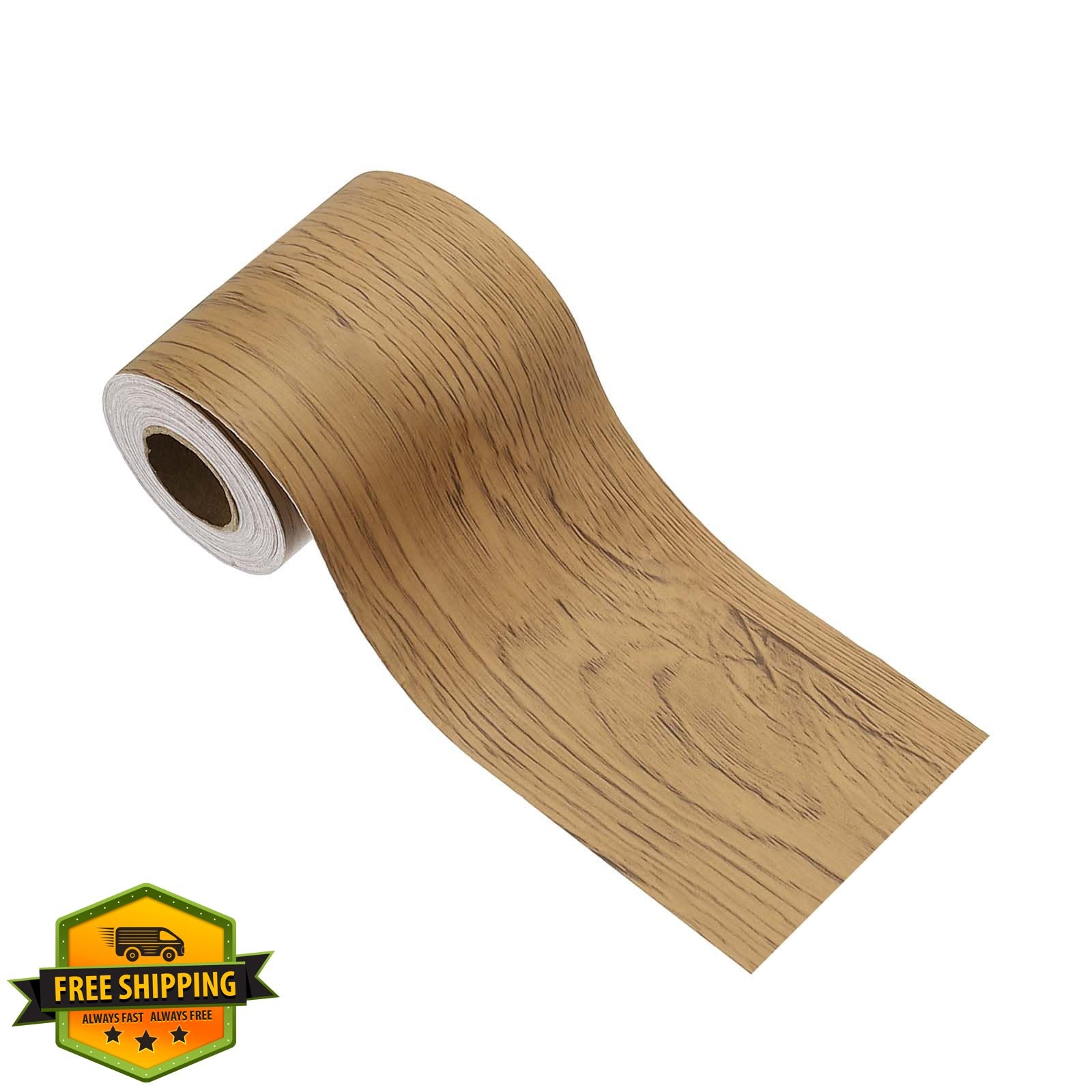 PATIKIL Wood Grain Tape Yellow Teak 2" x 32 Ft