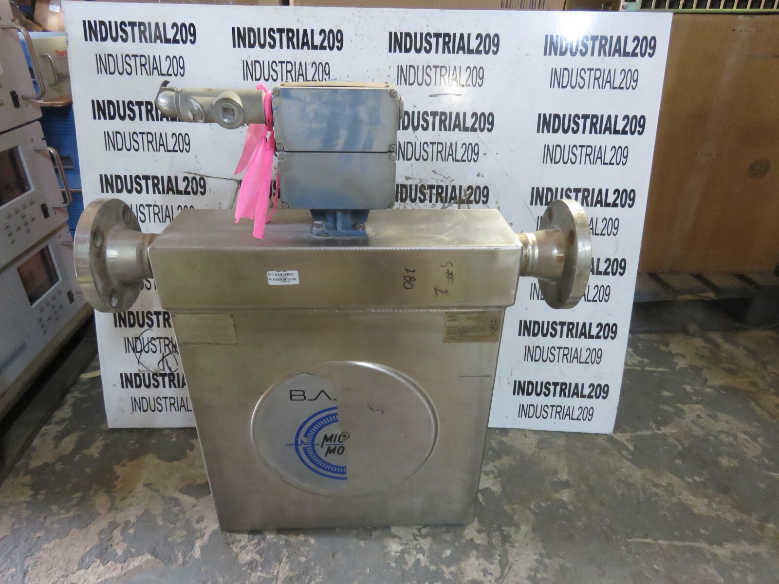 MICRO MOTION MASS FLOW SENSOR F200SI418SU w/ IFT9701I3N3U USED