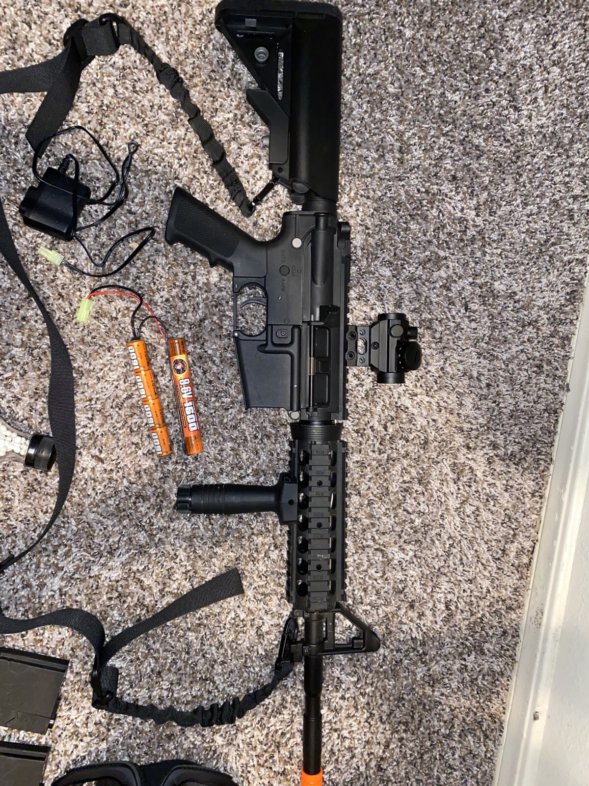 lancer tactical airsoft gun electric rifle